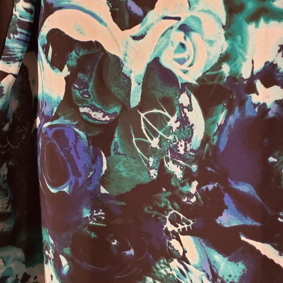 Extra Larg Button Down Printed Top by Style&Co. XL - Picture 4 of 6